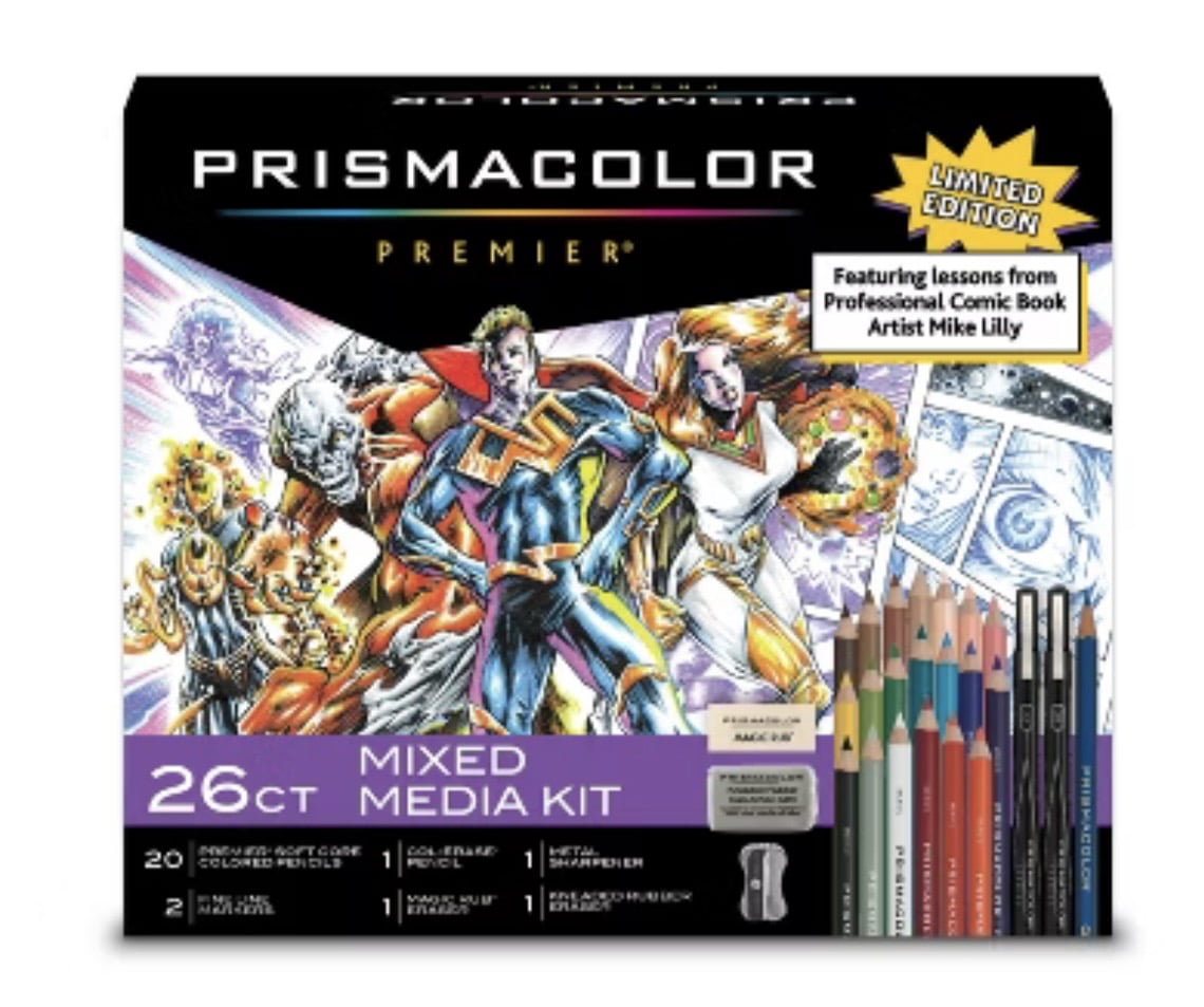 Prismacolor premier mixed media art