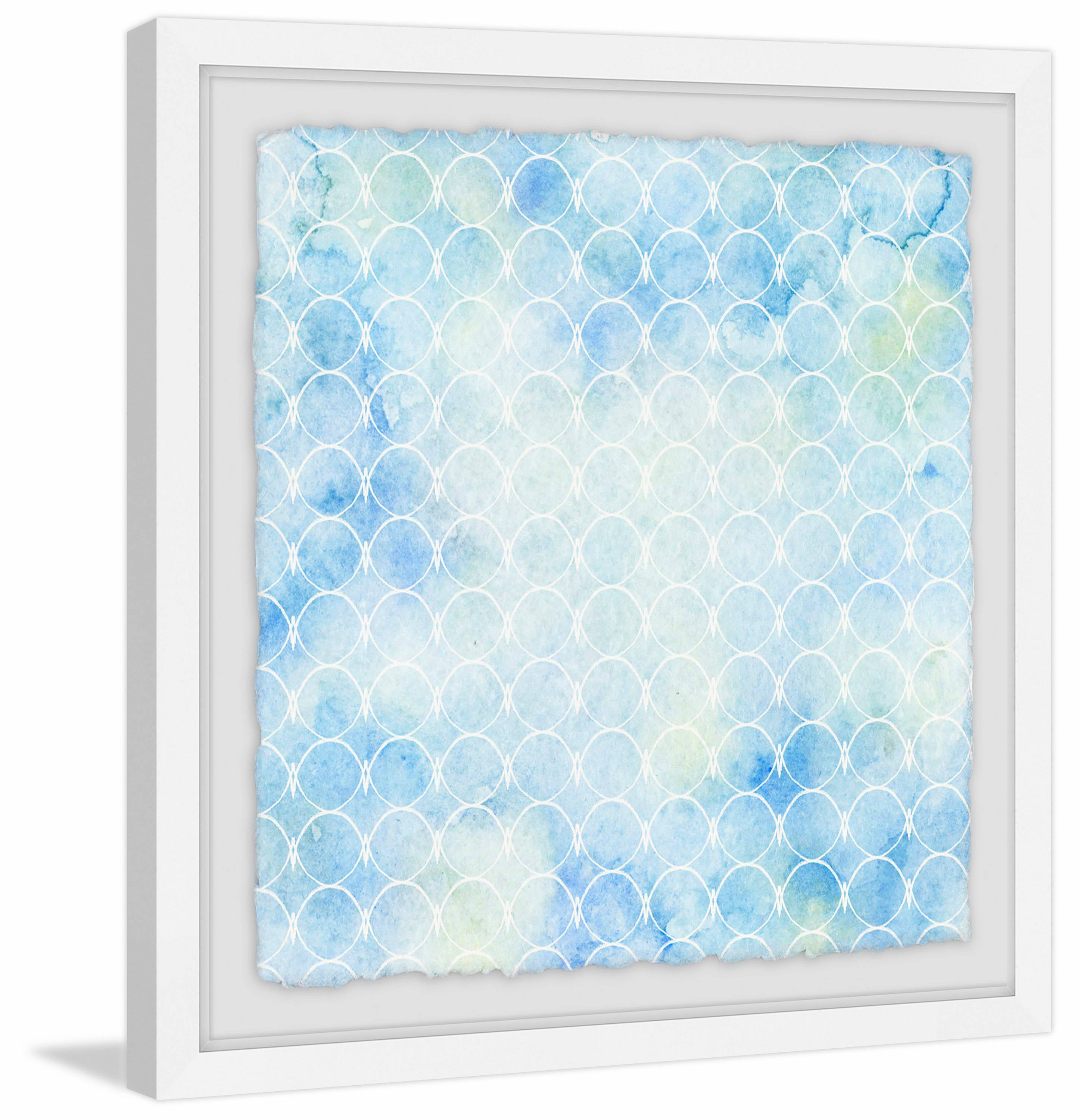 Prismatic Artic Framed Painting Print