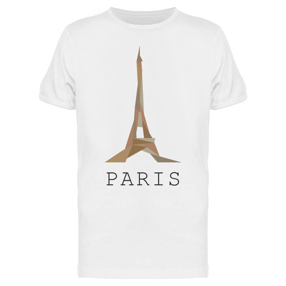 Prismatic Eiffel Drawing Paris T-Shirt Men -Image by Shutterstock, Male 3X-Large