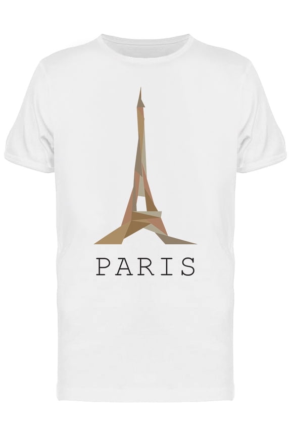 Prismatic Eiffel Drawing Paris T-Shirt Men -Image by Shutterstock, Male Small