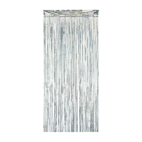 Prismatic Foil Door Curtain, 8' x 3', Party Banners by Way To Celebrate