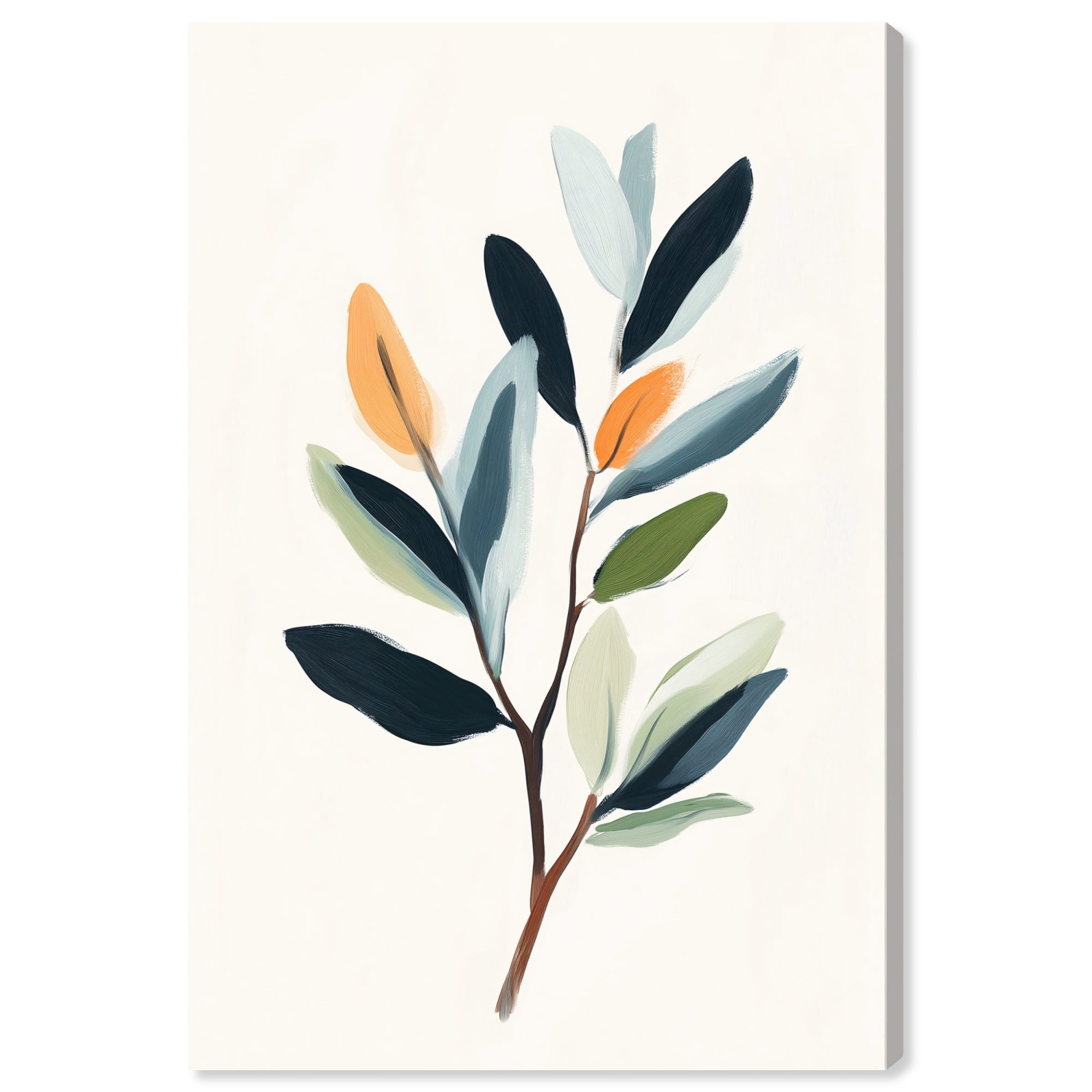 Prismatic Grove II Multicolor Wrapped Canvas Art, 24" x 16"