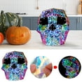 thumbnail image 1 of Prismatic Iridescent Spooky Skull Statue,LED Skull Statue,Art Statue,Halloween Party Decoration Skull Statue, Birthday, Thanksgiving, Christmas, for Boys and Girls, 1 of 9