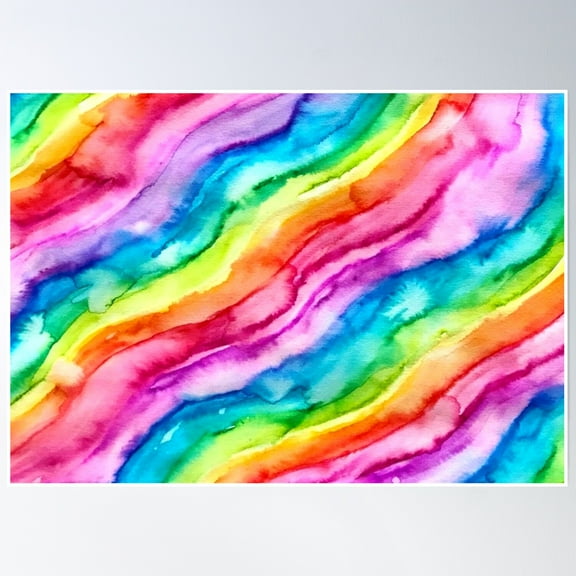 Prismatic Poster Wall Art, Modern Wall Decor, 12x18 UNFRAMED
