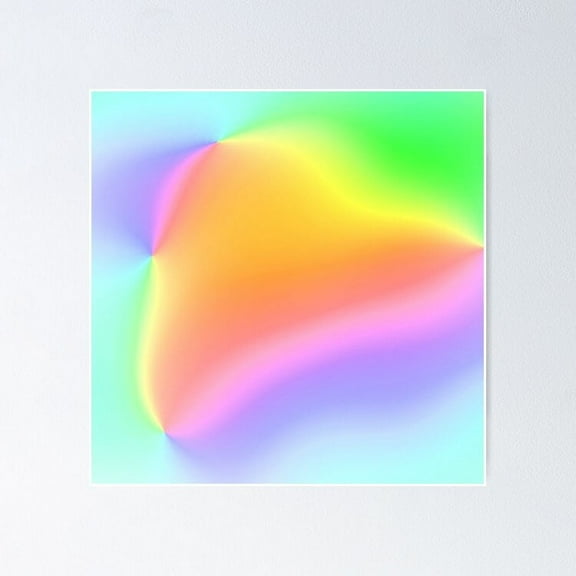 Prismatic Rainbow Design! Poster- Unframed Poster | Wall Art | Perfect For Home Decor & Gifts, 12x18