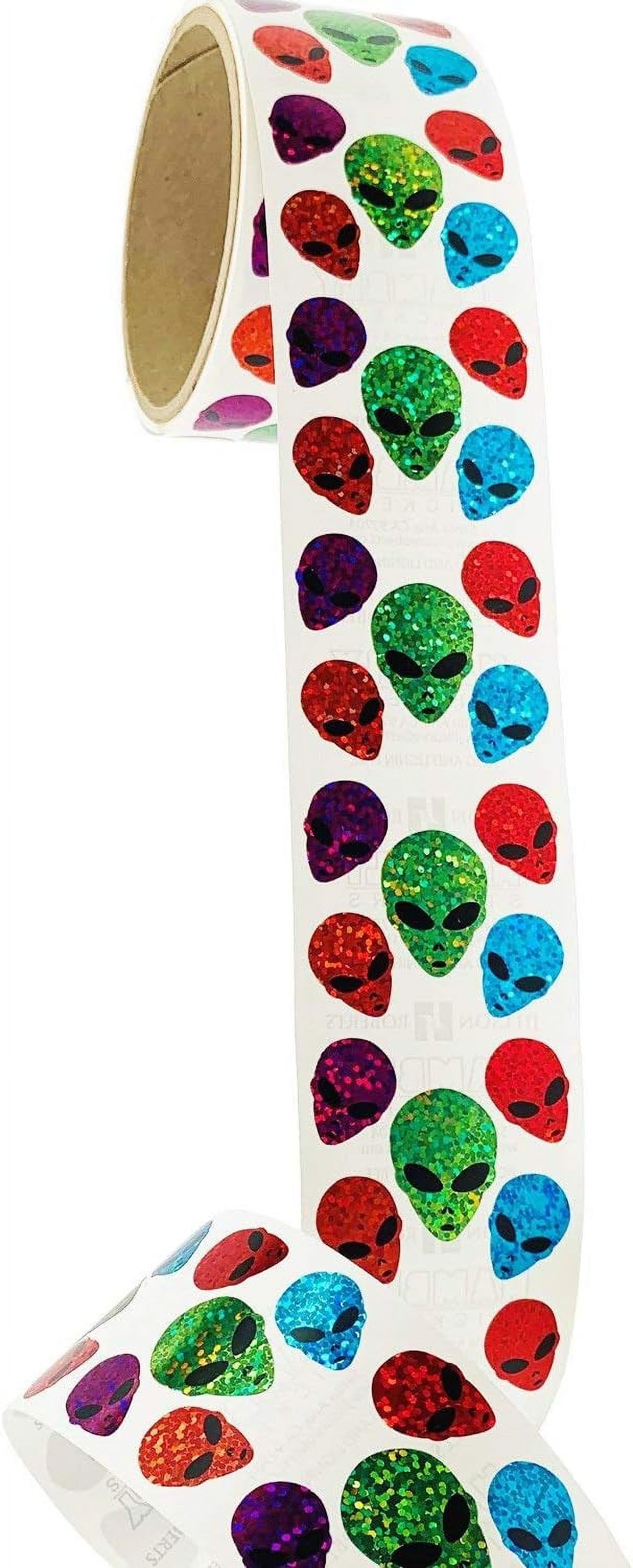 Jillson & Roberts Prismatic Sticker Roll – Mini Turtles, 100 Wiederholungen, Säurefrei Für Scrapbooking & Fotos