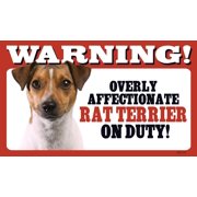 Prismatix Warning Overly Affectionate Rat Terrier On Duty