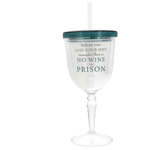 Prison - 13 oz Acrylic Wine Tumbler