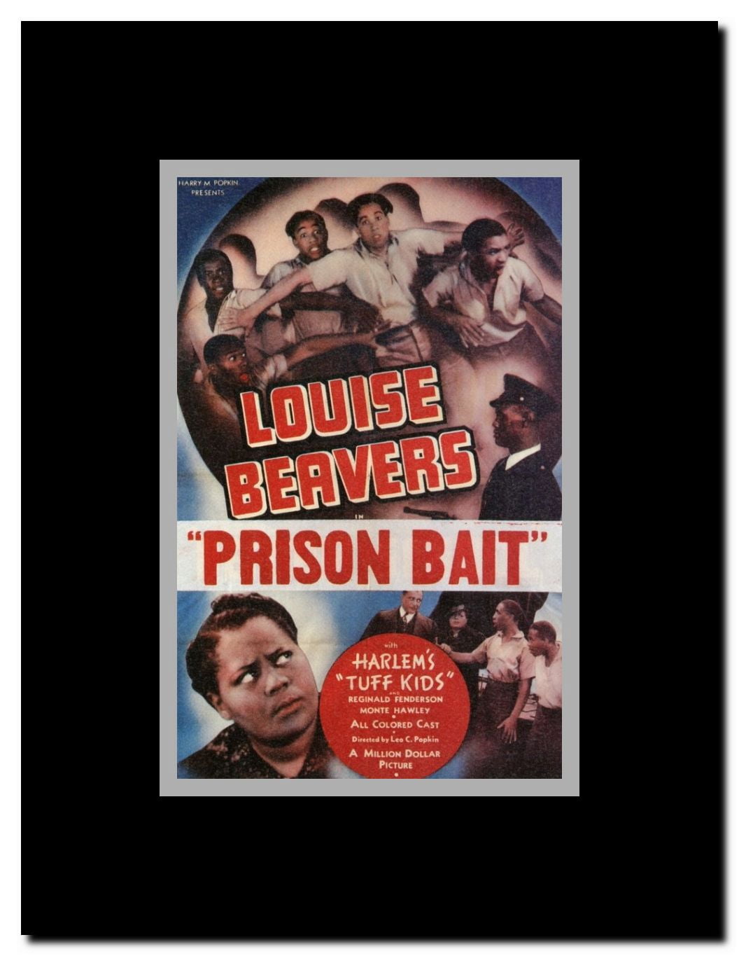 Prison Bait Framed Movie Poster