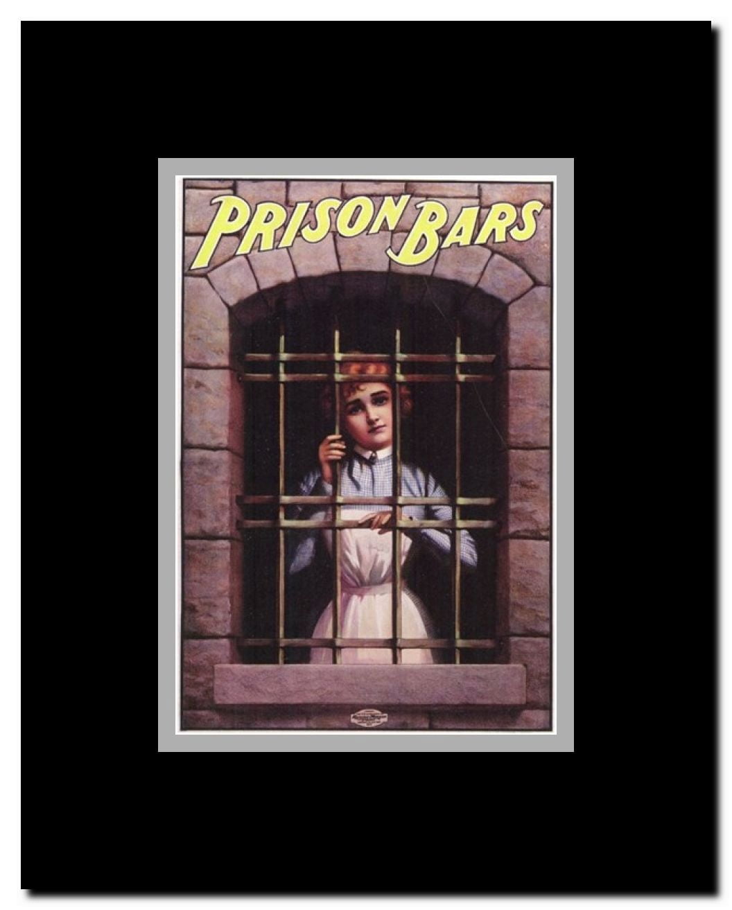 Prison Bars Framed Movie Poster