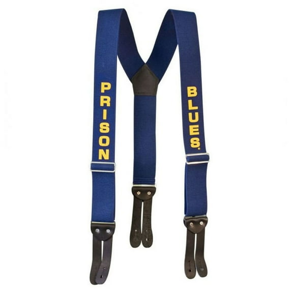 Prison Blues 54" Y-Back Suspenders