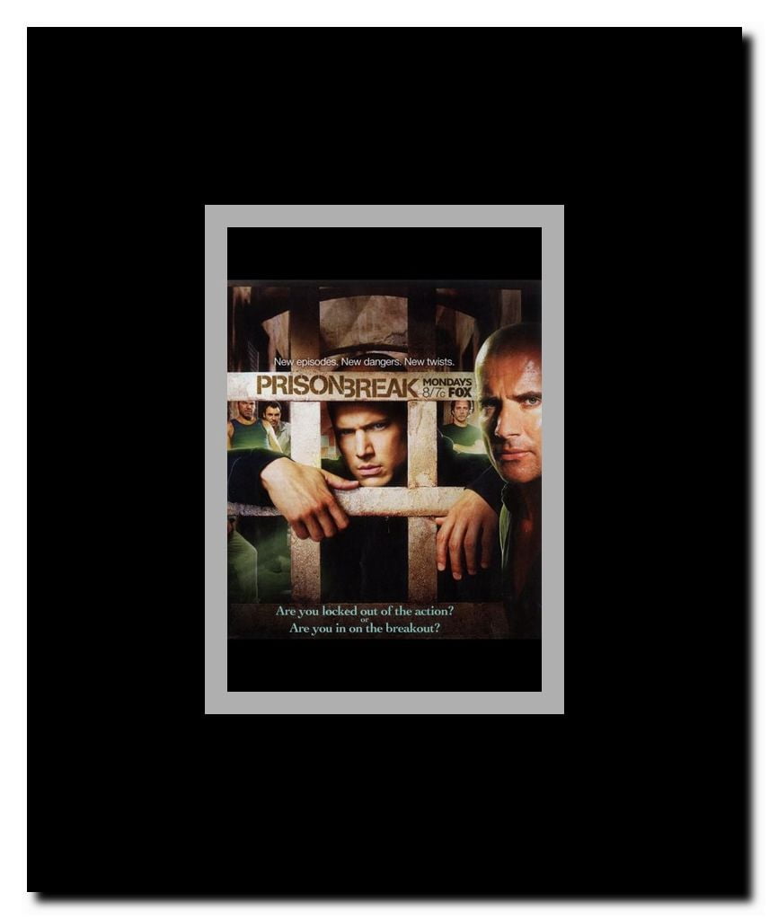 Prison Break (TV) Framed Movie Poster