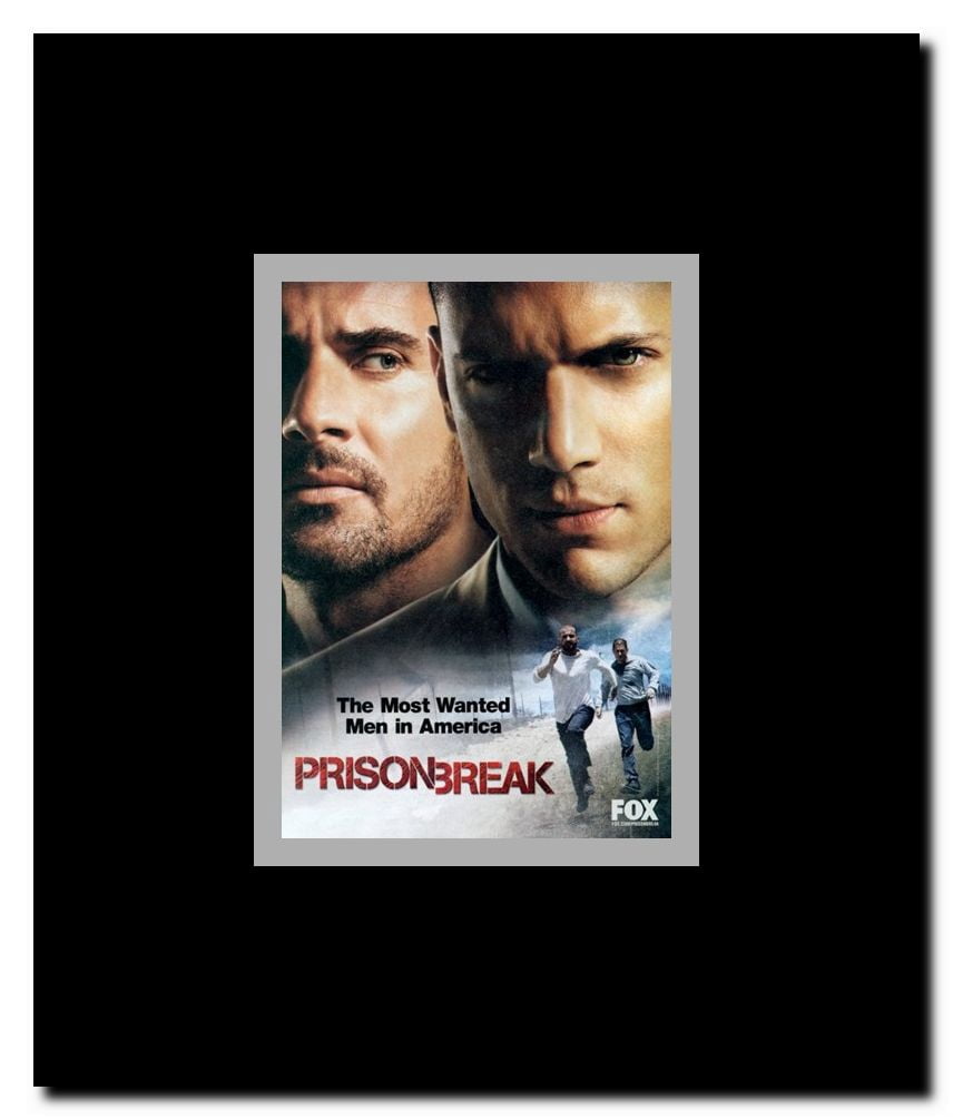 Prison Break (TV) Framed Movie Poster