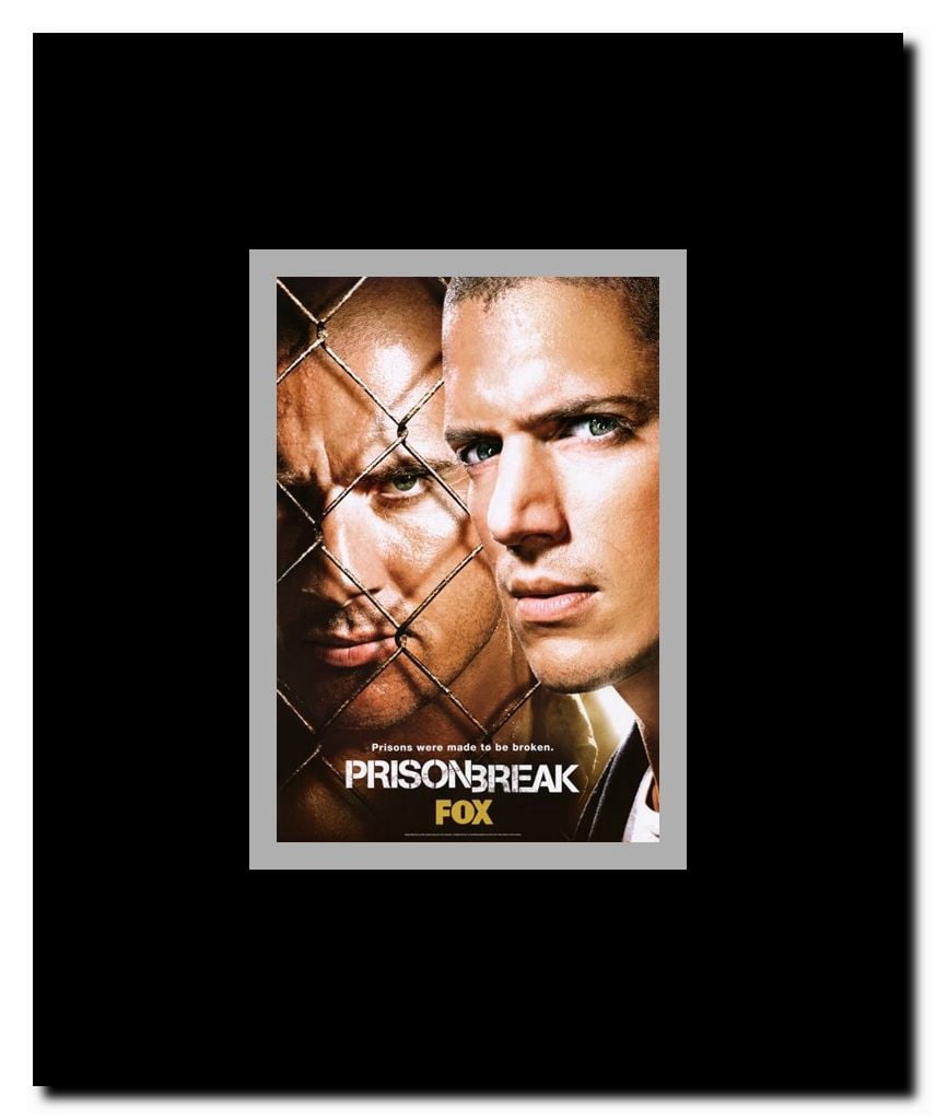 Prison Break (TV) Framed Movie Poster