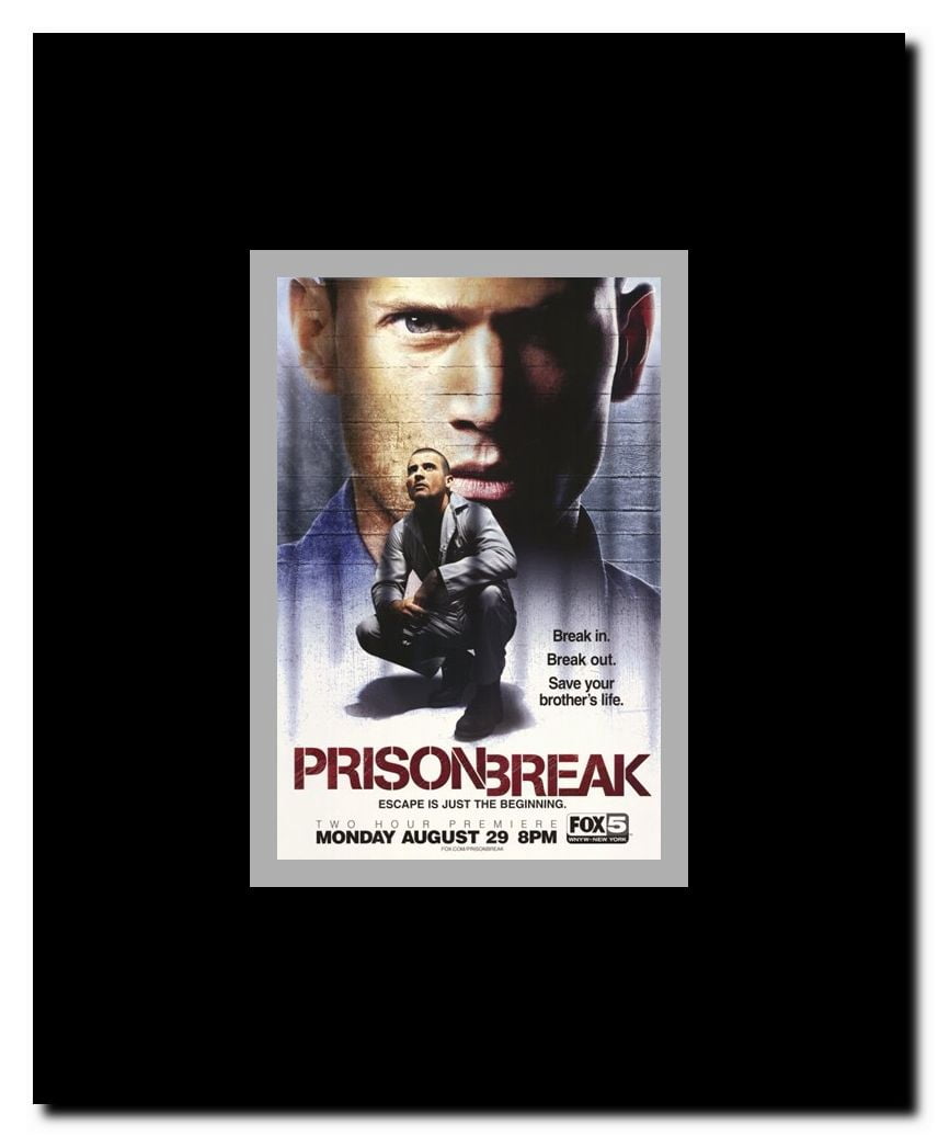 Prison Break (TV) Framed Movie Poster