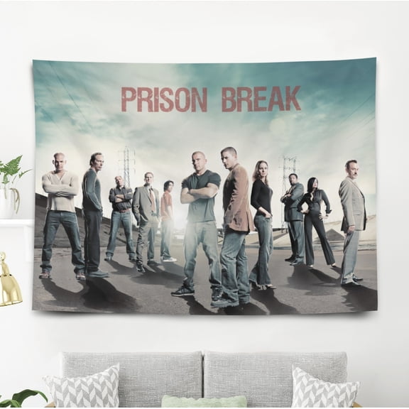 Prison Break Tapestry Wall Hanging for Bedroom Wall Decoration Birthday Gift