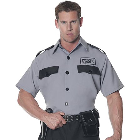 Prison Guard Shirt Adult Costume