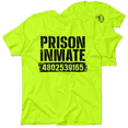 thumbnail image 1 of Prison Inmate - Safety Yellow Hi-Vis T-Shirt, 1 of 2