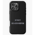 thumbnail image 1 of Prison Number Grey Design Phone Case for iPhone 16 15 14 13 12 11 Pro Max, 1 of 2