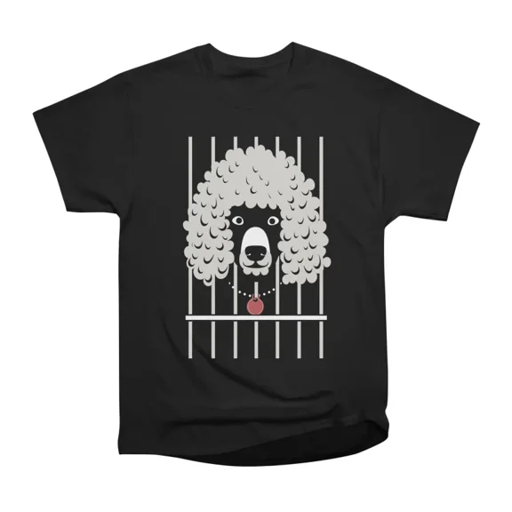 Prison Poodle T-Shirt Tee Gift For Him Merch For Her Apparel For Friend