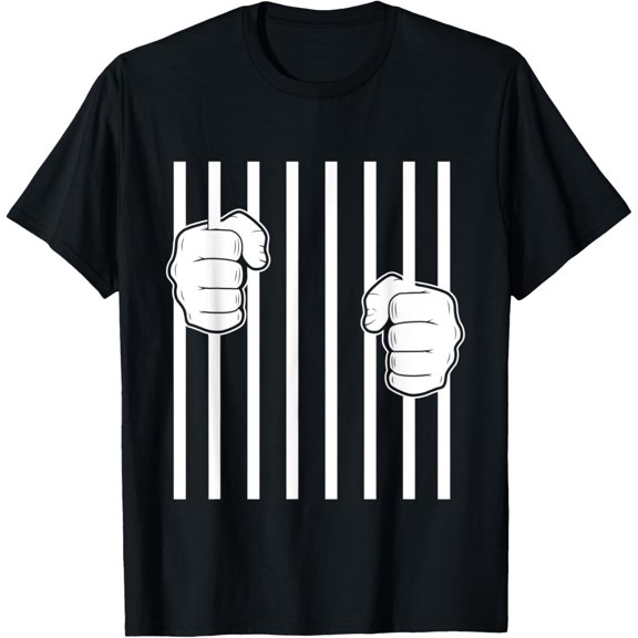 Prison convict warrant prisoner jail cell T-Shirt