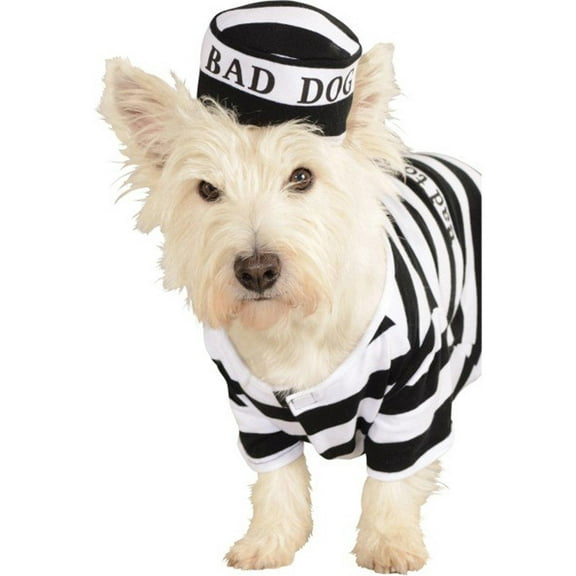 Rubies Prisoner Pet Costume for Dogs, Small