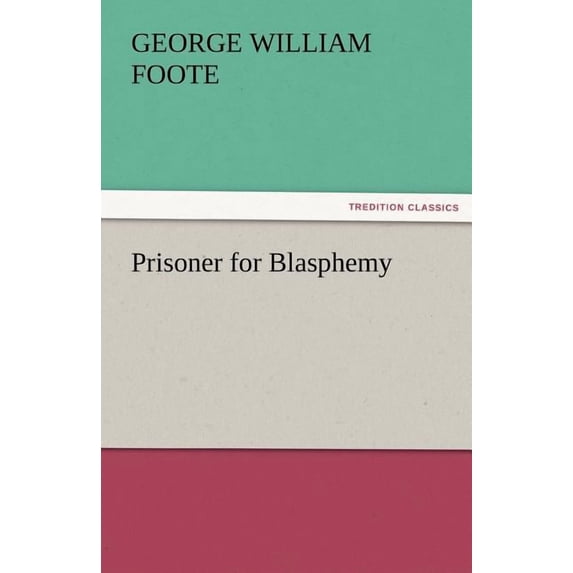 Prisoner for Blasphemy, (Paperback)