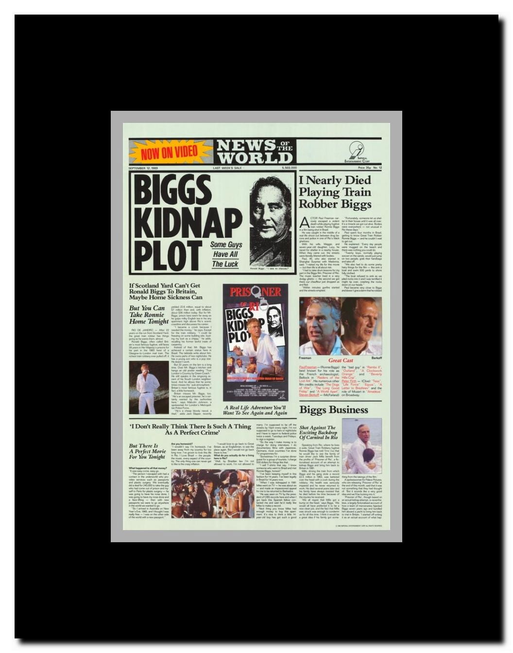 Prisoner of Rio Framed Movie Poster