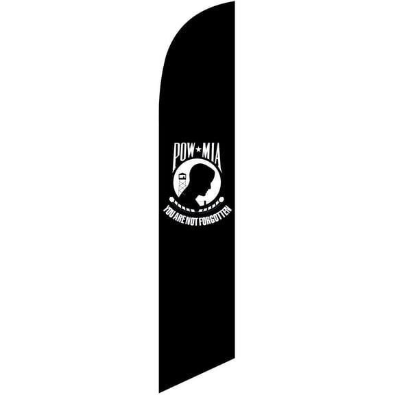 Prisoner of War POW Feather Banner Swooper Flag, Replacement Flag Only