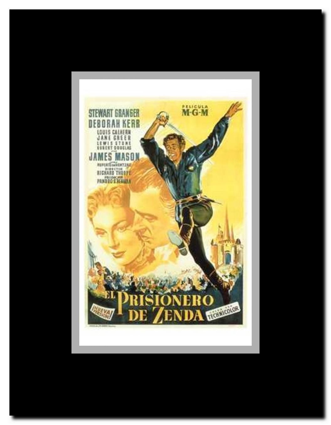 Prisoner of Zenda Framed Movie Poster