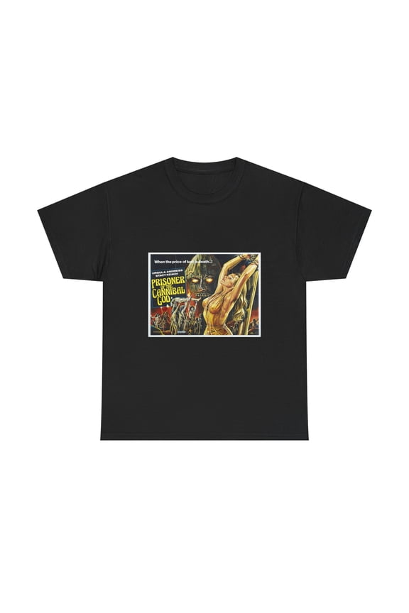 Prisoner of the Cannibal God (1979) Vintage Retro Horror Movie Poster T-shirt