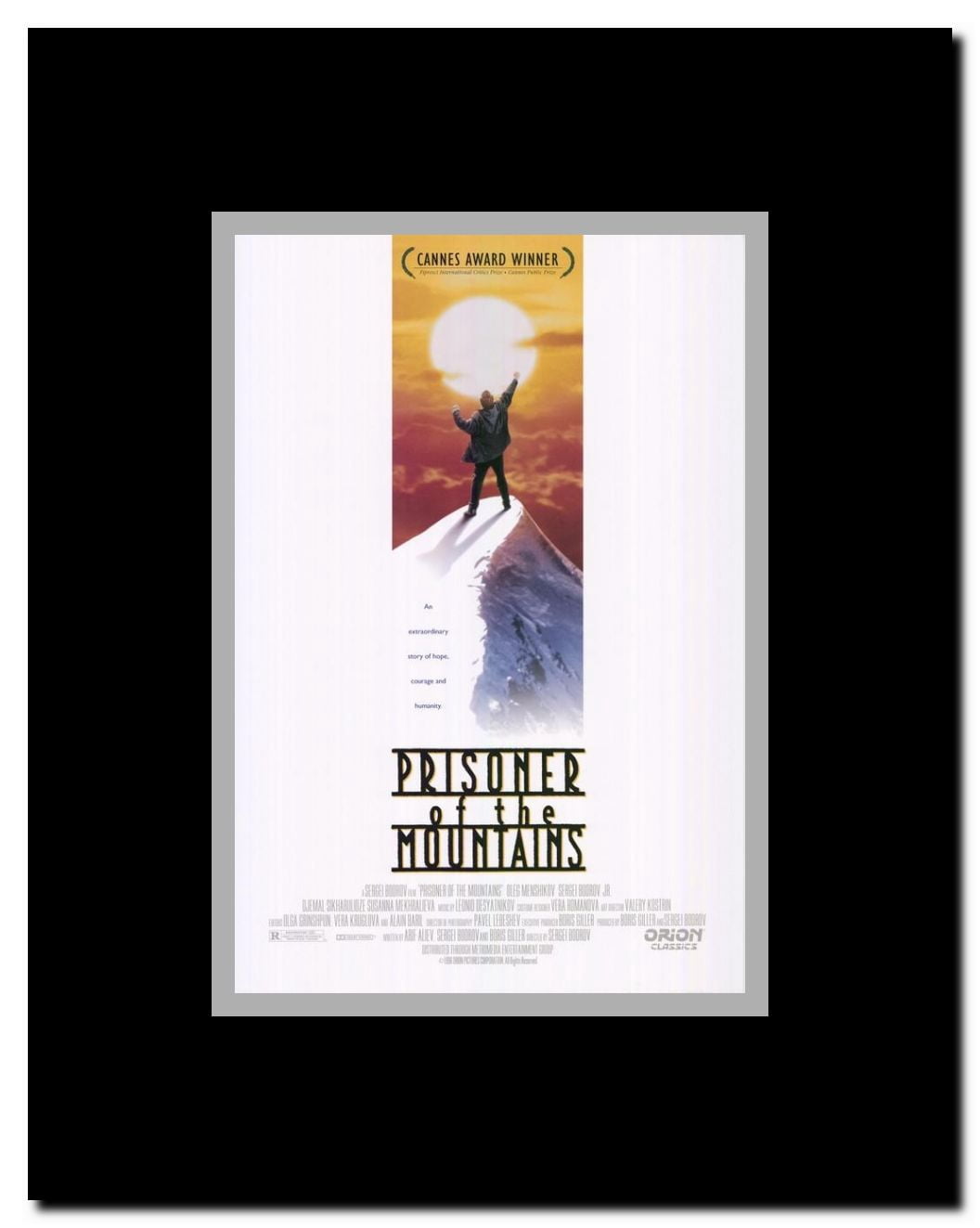 Prisoner of the Mountains Framed Movie Poster