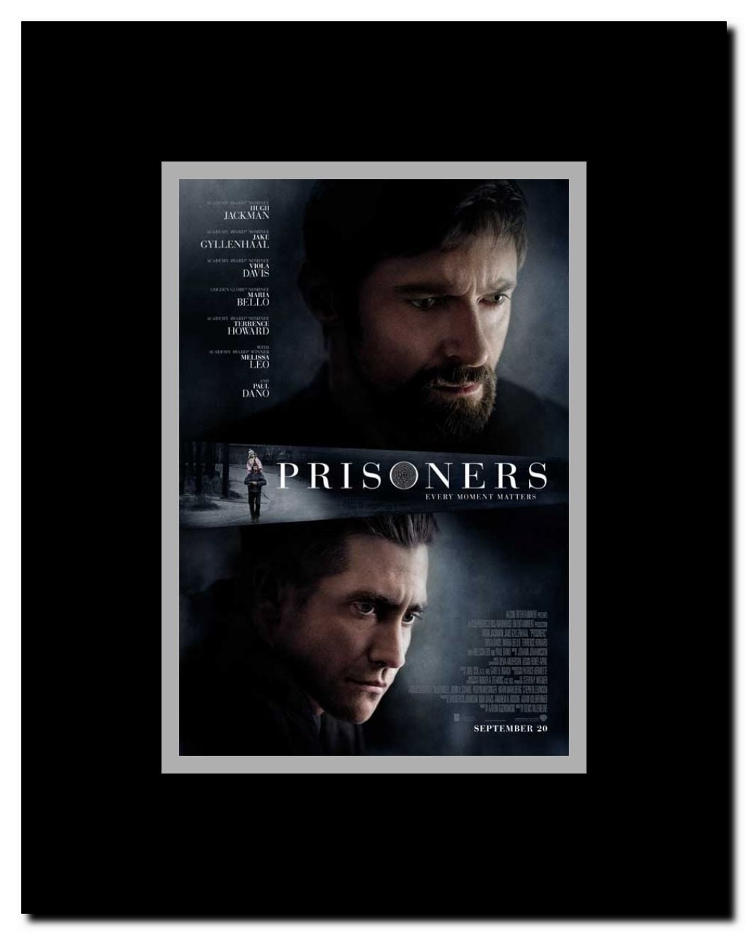 Prisoners Framed Movie Poster