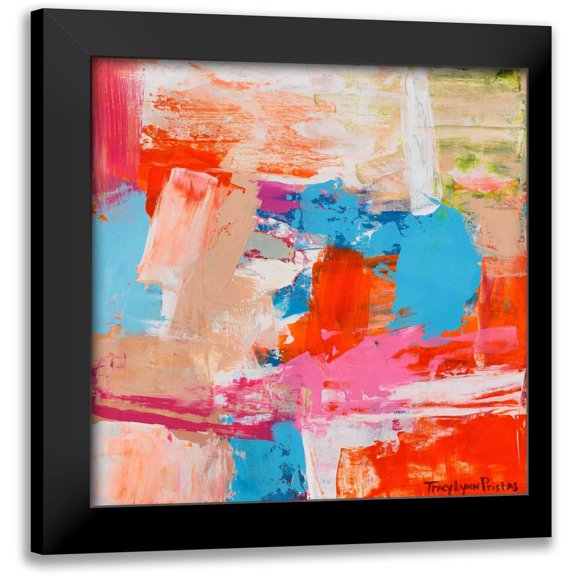 Pristas, Tracy Lynn 12x12 Black Modern Framed Museum Art Print Titled - Immersed Sequence III