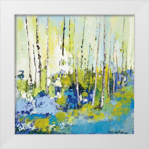 Pristas, Tracy Lynn 12x12 White Modern Wood Framed Museum Art Print Titled - Summer Series I