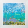 thumbnail image 1 of Pristas, Tracy Lynn 20x20 White Modern Wood Framed Museum Art Print Titled - Cerulean Escapes I, 1 of 4