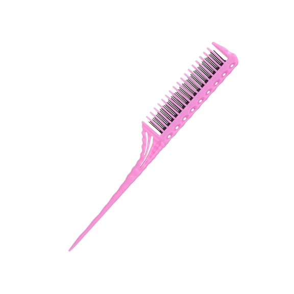 Pristin Comb,3-Row Teeth Comb Rat Tail Comb Tail Comb Volume Brush Rat Tail 3-Row teeth Comb Fesjoy Comb | 3-Row Leeofty 3-Row teeth Hair Comb |