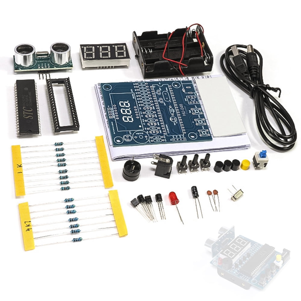 Pristin Distance Measuring Meter,Distance Based 51 Alarm DIY Kit Based