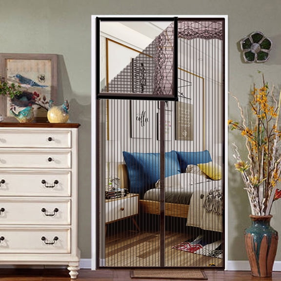 Pristin Door curtain,Mesh With Frame With Frame Fastener Door With Mesh With Mesh Curtain Net Mesh With Screen Door With Frame Fastener Tape Leeofty Rookin Zdhf