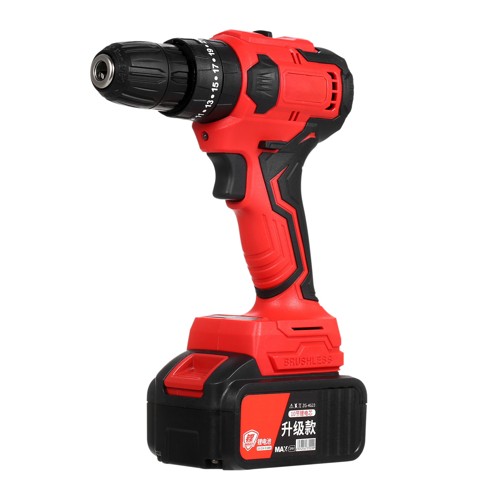 Pristin Electric drill,25+1 Torque Adjustment Chuck Heavy Duty Drill 3