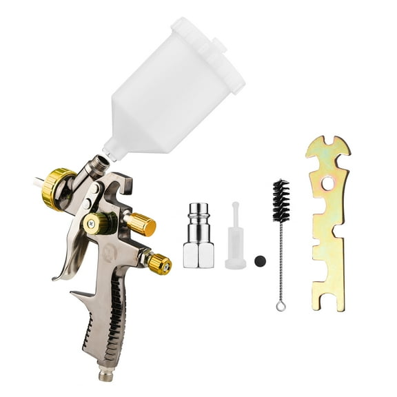 Pristin Paint sprayer,Paint Sprayer Handheld Models Air Spray Kit Fluid Cup Feed 1.8mm Air Spray Paint Car Furniture Feed Air Paint Sprayer Handheld Paint Car Furniture Wall Furniture Wall DIY BUZHI