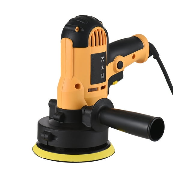 Pristin Polishers,5-inch Car Polisher Kit 700W Auto Wool Bonnet Pads Car Polisher Kit Jade Car Buffer 600-3700RPM Auxiliary Handle Wool 700W Auto Car Polisher Kit 700W Buffer 600-3700RPM Variable