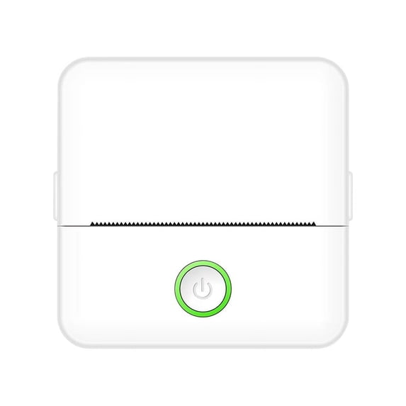 Pristin Portable printer,- Portable Printer - Printer iOS/Android Portable printer Sticker Printer Portable Thermal iOS/Android White - Inkless Portable Printer - BT Thermal Inkless Printer - White -