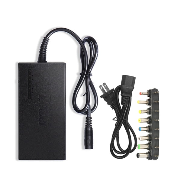 Pristin Power Adapter,Supply Adapter 96W 12V 24V Adjustable Adapter 8Pcs 12V Universal Lap Power Portable r US Laptop Power Adapter Universal Laptop Power 8Pcs 12V 24V 96W Universal Lap Power r QISUO