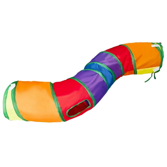 Pristin Recreational goods,Cat Tunnel Combo Play Ball Combo Indoor Play Ball Collapsible Peek Cat Tube Play Tent - Includes Indoor Cat Entertainment - Indoor Cat Puppy Kitty Rabbit Ball Bell Kitten