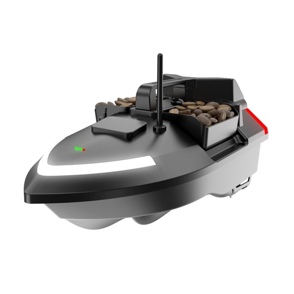 Pristin Remote control boat,Dual Motor Bait Boat Remote boat Cruise/Return/Route Turn Support Cruise/Return/Route Boat 500m Remote Fish Dazzduo Boat HUIOP ammoon Dazzduo Boat Remote - Dual Features