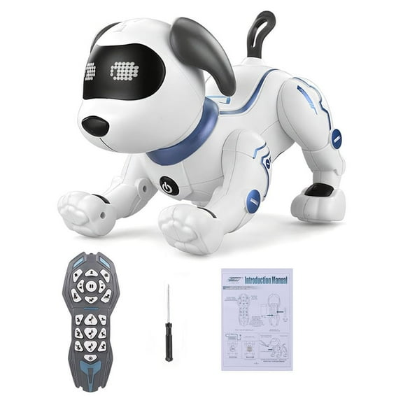 Pristin Robot,Stunt Voice Command Toy Kids Birthday Command -Sense Voice Command -Sense K16A Stunt Voice Stunt Puppy Toy ERYUE LE K16A Dance Bark Bark (Remote Rookin HUIOP