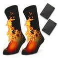 thumbnail image 1 of Pristin Socks,Heated Socks Weather Heat Socks Men Women Cold Weather Heat Battery Powered Cold Warm Winter Socks Women Warm Socks Men Women Warm Winter Heat Socks Men KOEB, 1 of 5