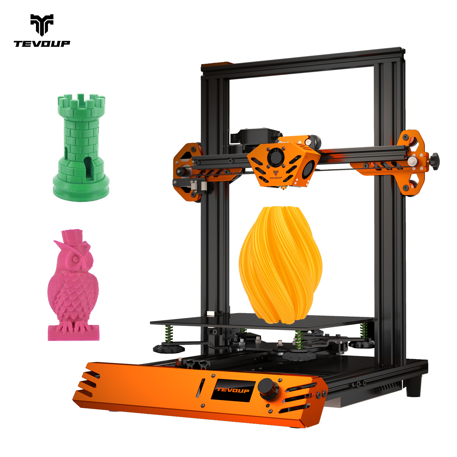 Pristin TEVOUP TARANTULA 3D Printer Kit 235x235x250mm Build AC Heat Bed with Magnetic Film DIY ...