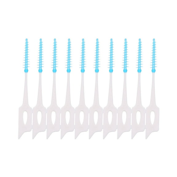 Pristin Toothpick, Brush Soft Silicone Stick Tools Brush Stick Tooth Picks Doneioe Picks Tooth Picks Oral 160pcs Brush Soft Silicone Picks